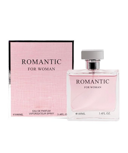 Romantic Perfume for Women 3.4oz/100ml, eau de parfum, Natural Spray, Long Lasting